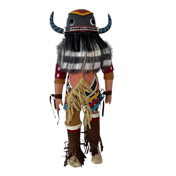 Broad Faced Kachina Doll Hopi Native American 17” #85/5000